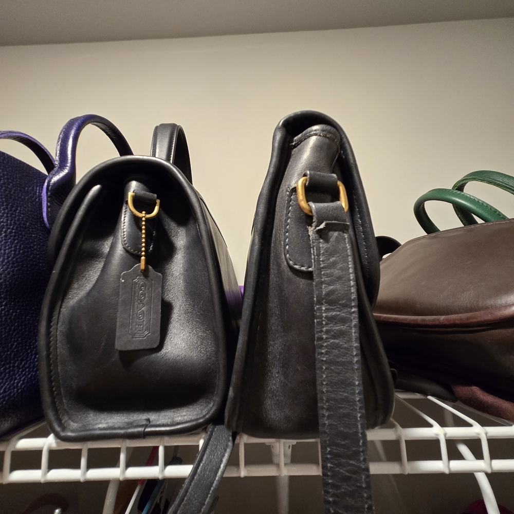 Sale Beautiful Vintage Coach City Bag. Gorgeous Thick Supple Leather. Authentic! - Picture 11 of 11